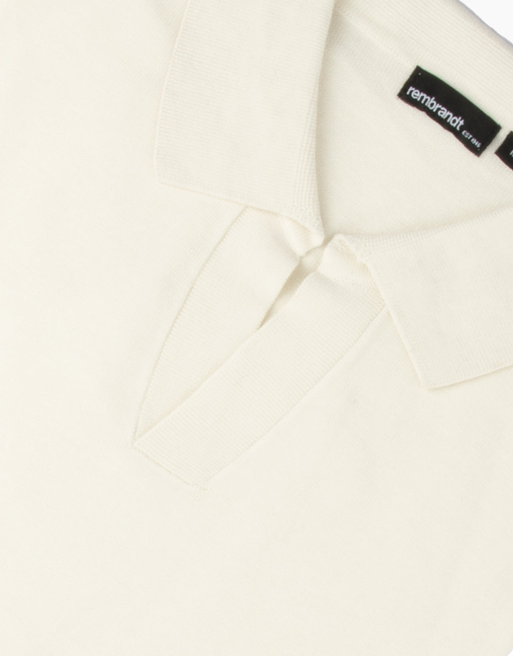 Amalfi Off-White Knitted Polo