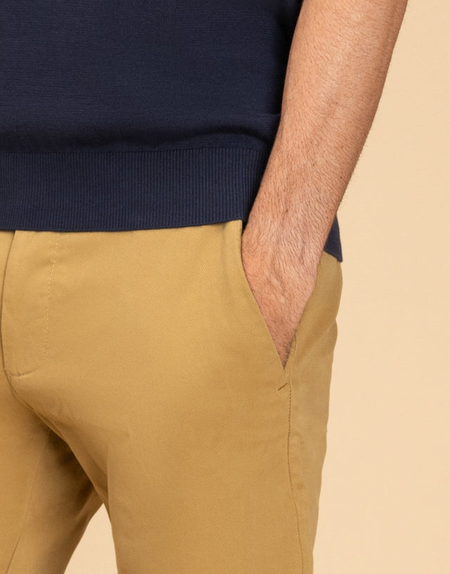 Sumner Brown Textured Shorts