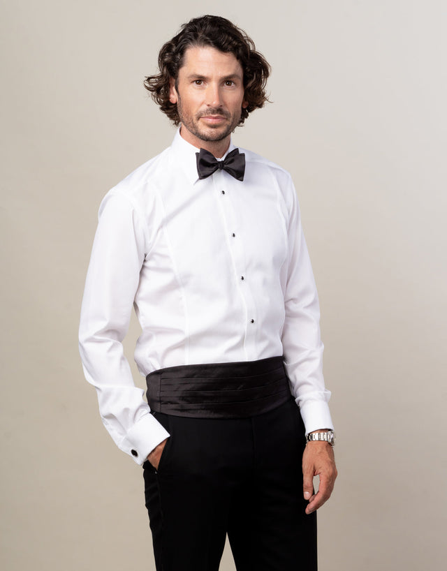 Black Self-Tie Bow Tie