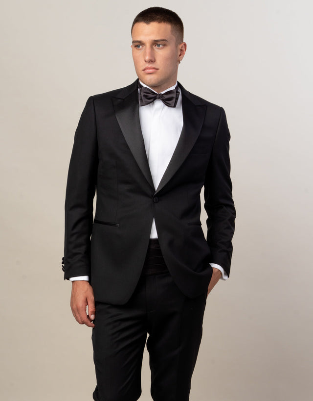 Trace Jet Black Dinner Jacket