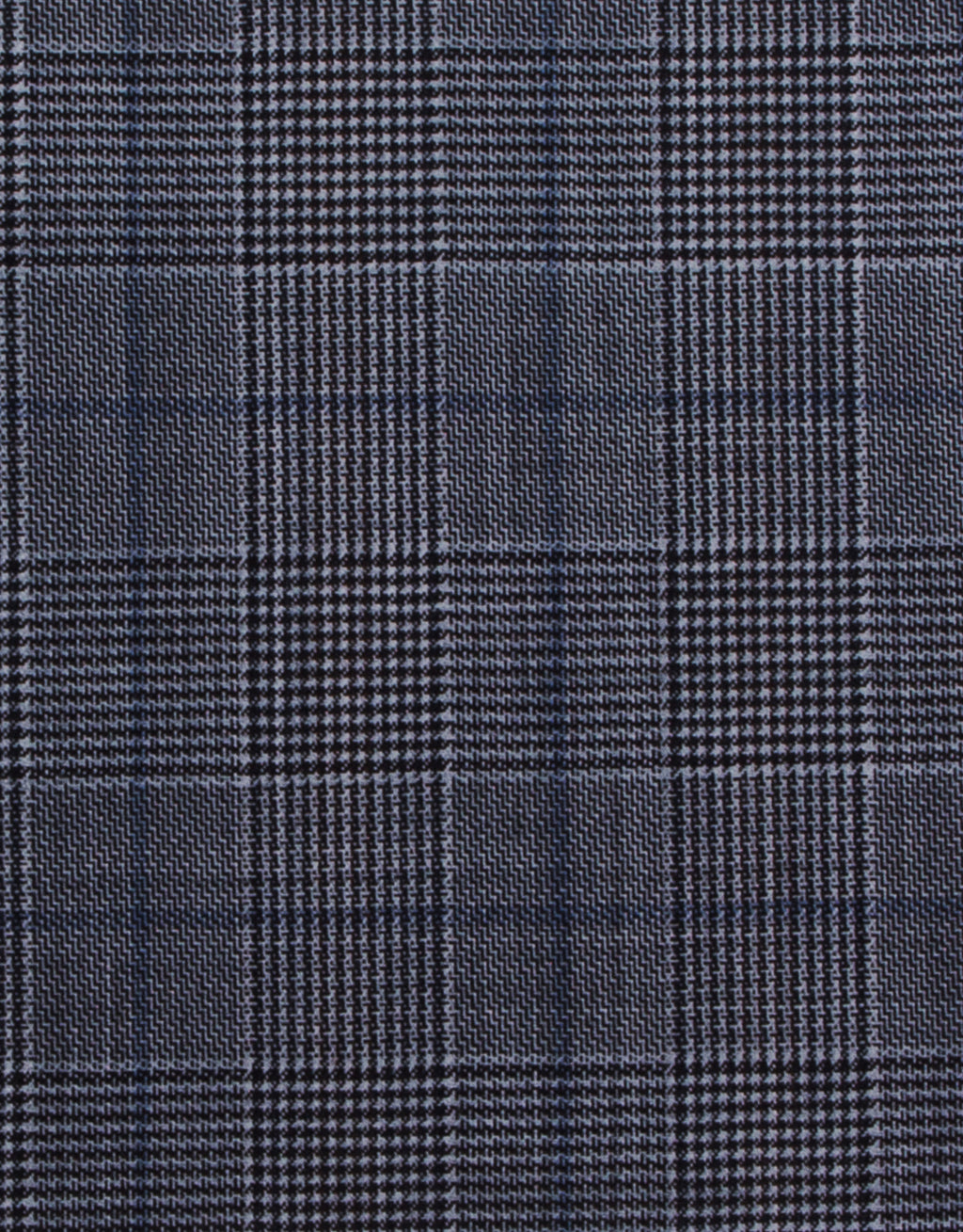 Cooper Grey & Blue Glen Check Suit Jacket