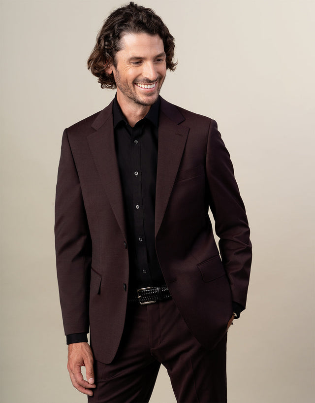 London Black Plain Poplin Shirt