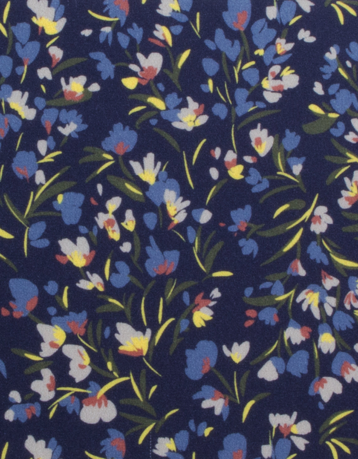 Sinatra Ink Blue Floral Print Shirt