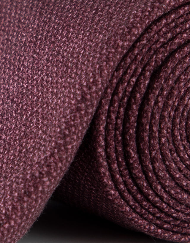 Dark Mauve Textured Silk Tie