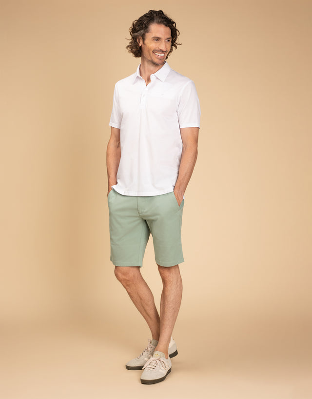 Portofino White Polo Shirt