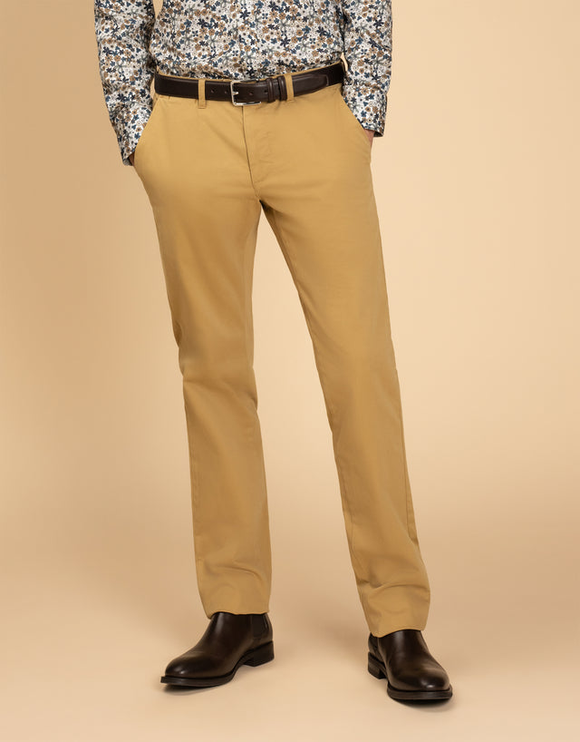 Tyler Brown Textured Chinos
