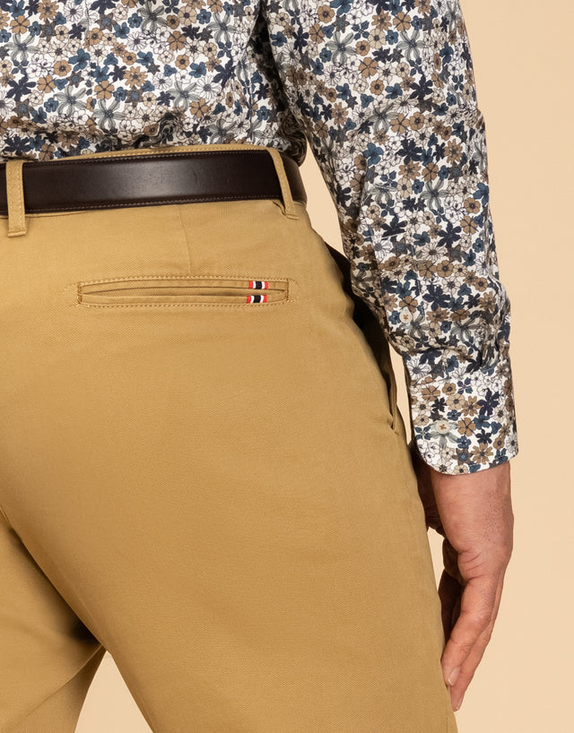Tyler Brown Textured Chinos