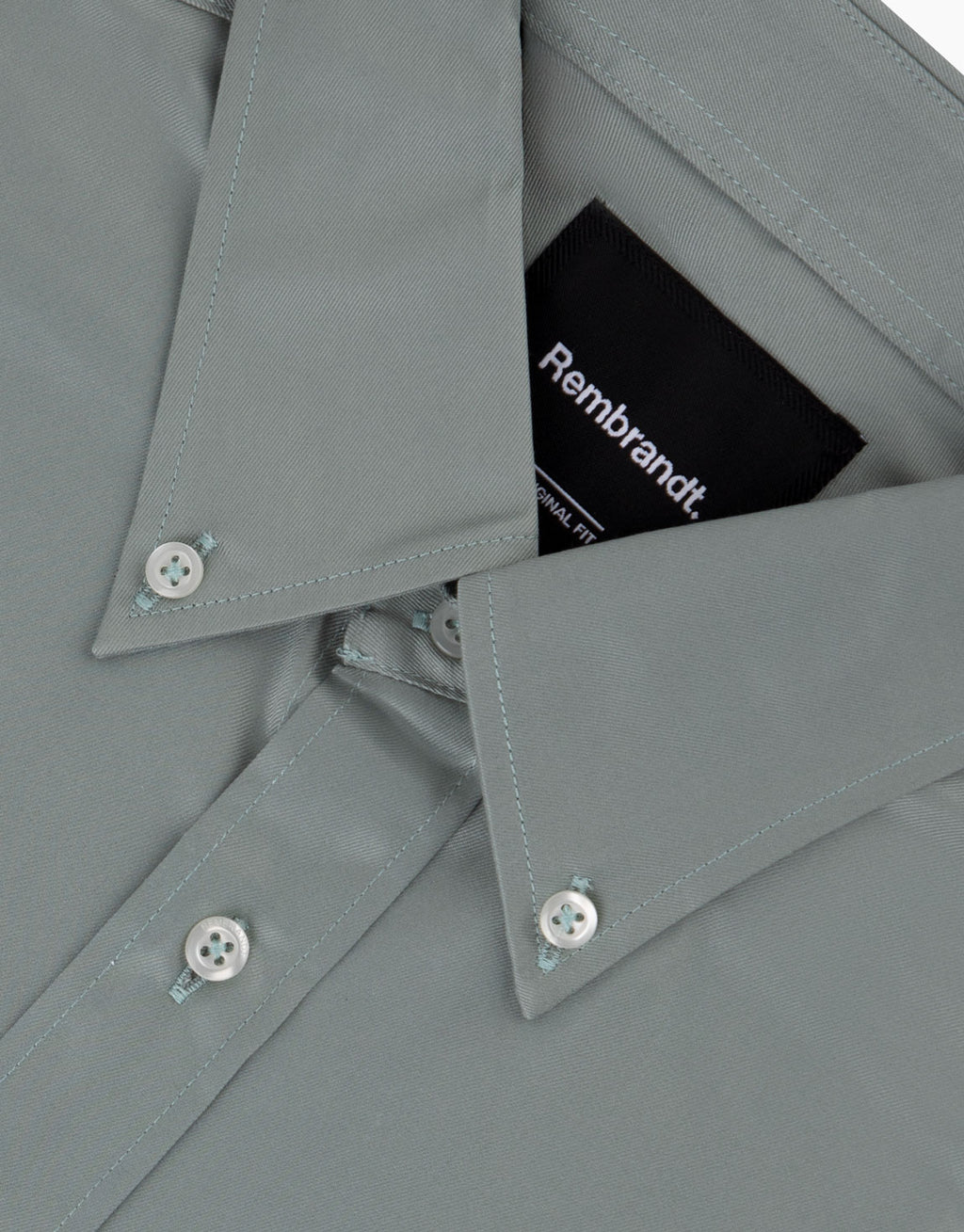 Ohope Sage Green Twill Shirt