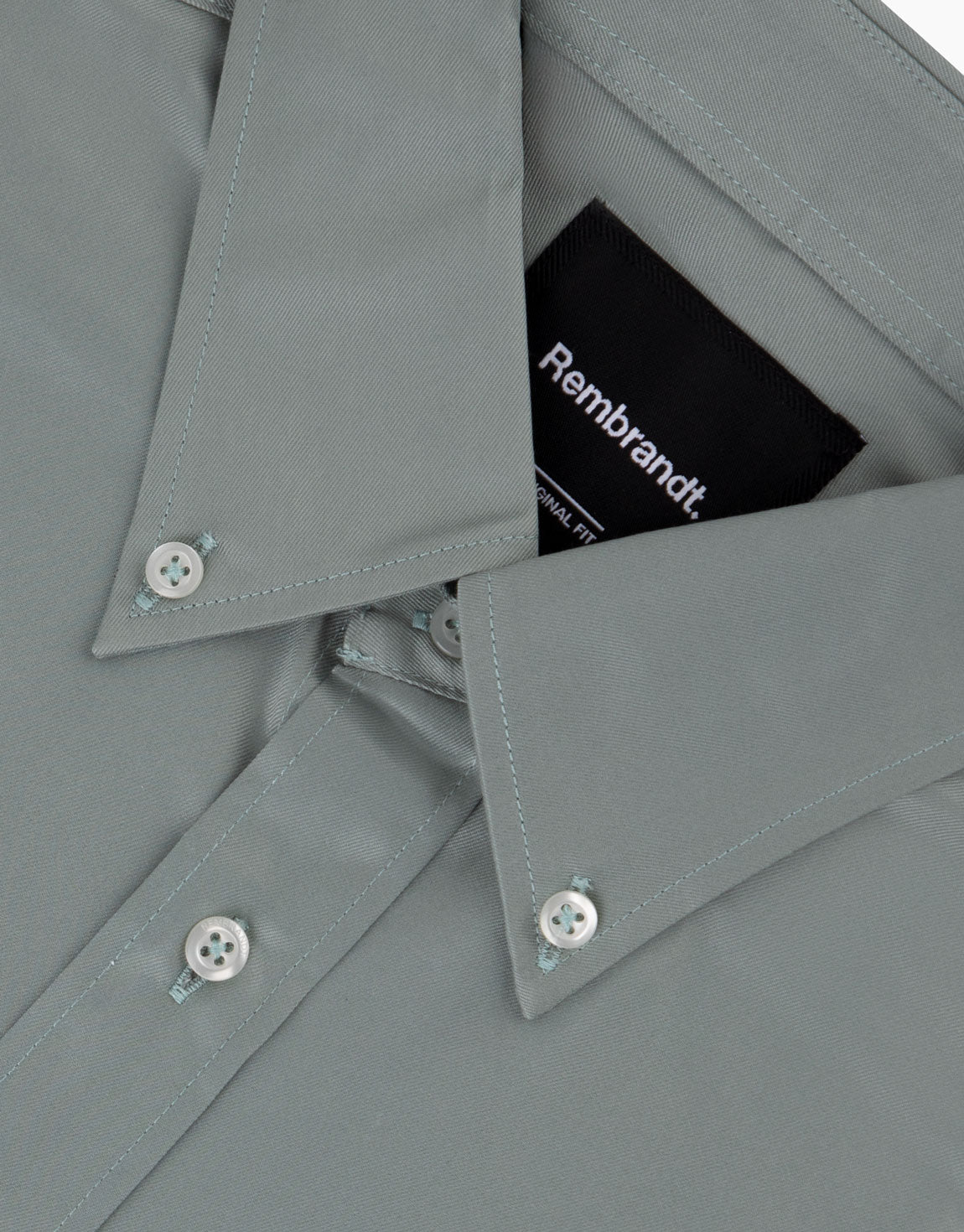 Ohope Sage Green Twill Shirt