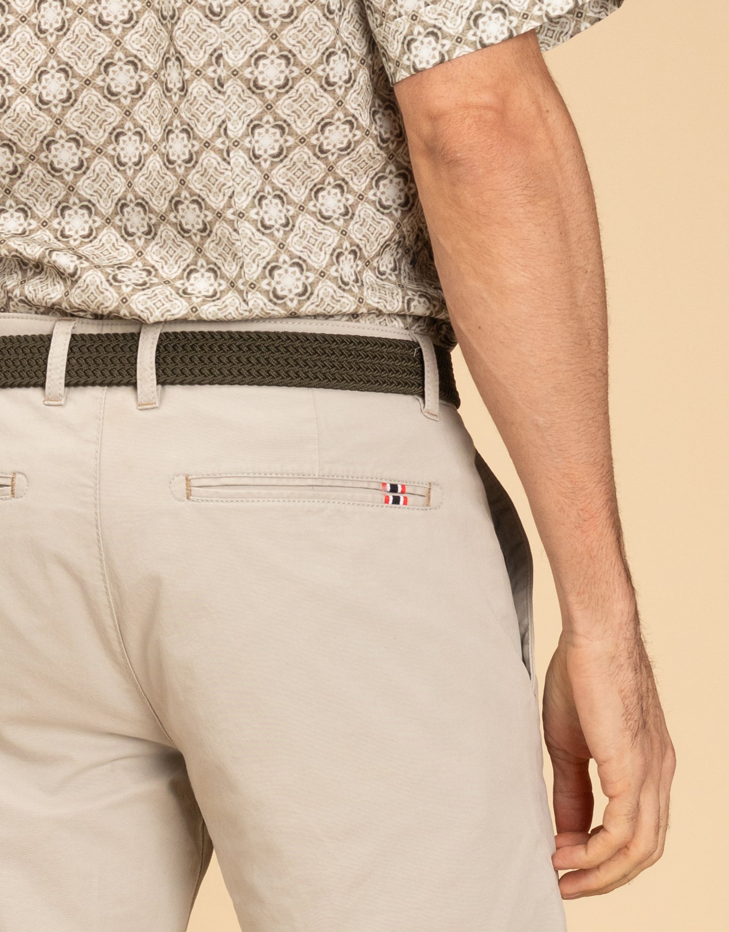 Sumner Bone Shorts