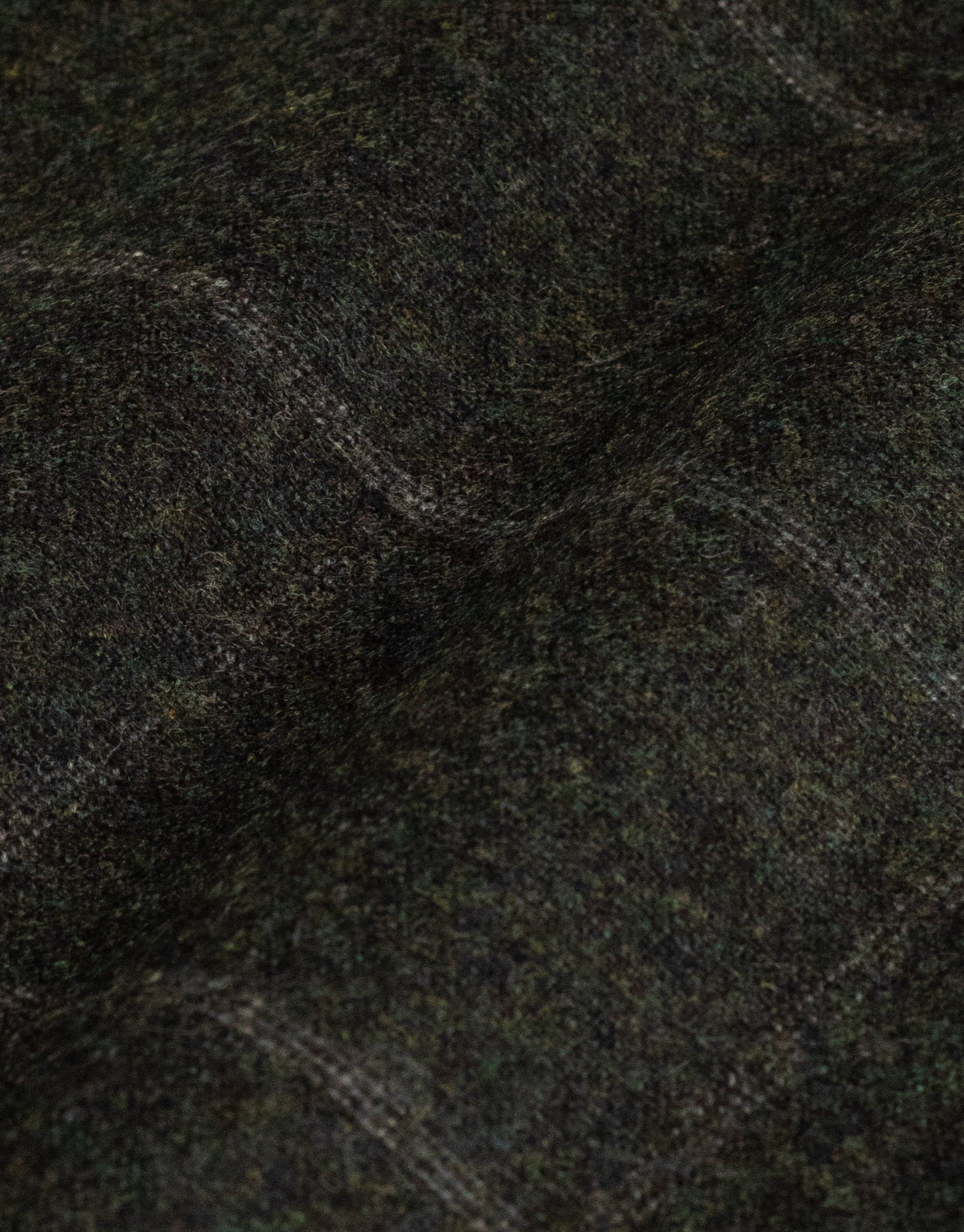 Lyon Dark Green Check Flannel Suit