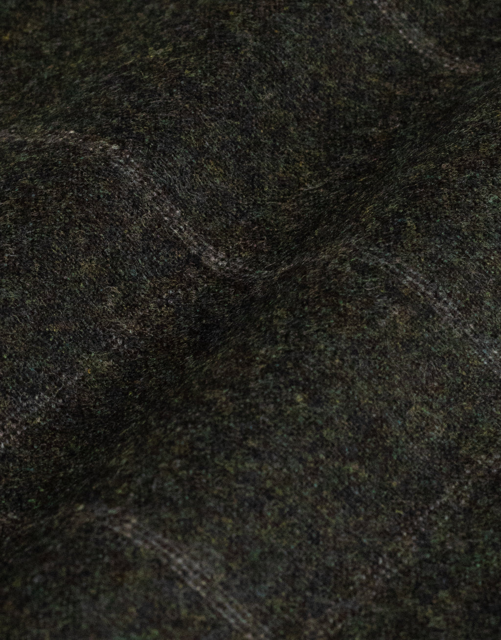 Evans Dark Green Check Flannel Trouser