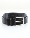 Leeds Black Leather Belt