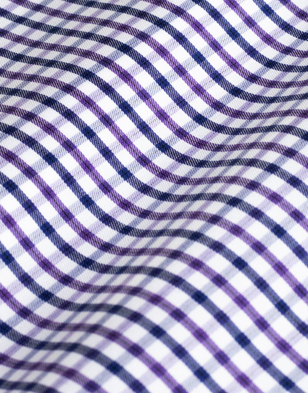 Sinatra Purple & Navy Check Shirt