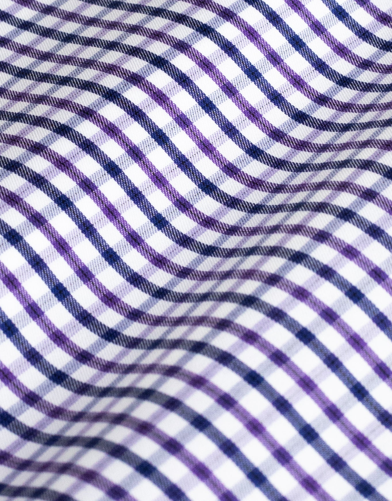 Sinatra Purple & Navy Check Shirt
