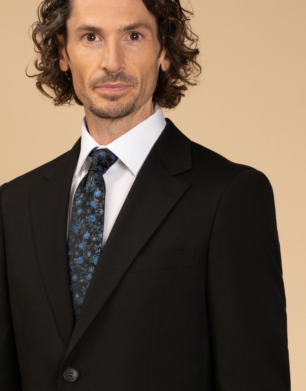 Cesar Lido Black Suit Jacket