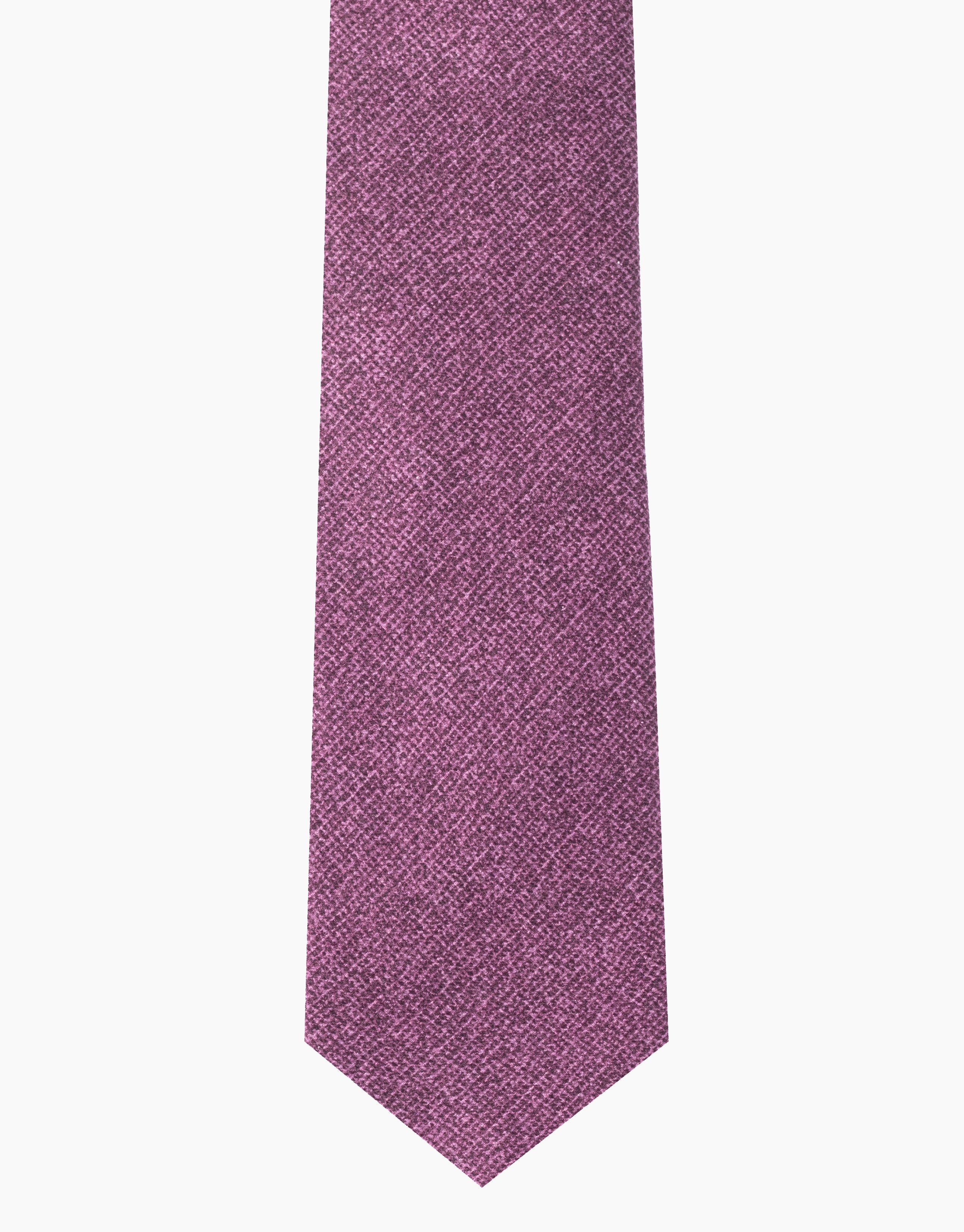 Merlot Textured Italian Silk Tie