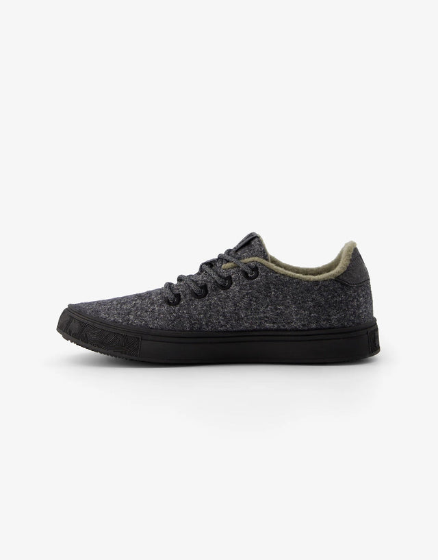 YY Nation Cirro Charcoal/Black Wool Sneaker