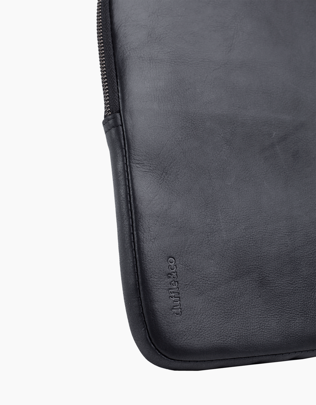 Duffle & Co Blackwell Black 15 Inch Laptop Sleeve