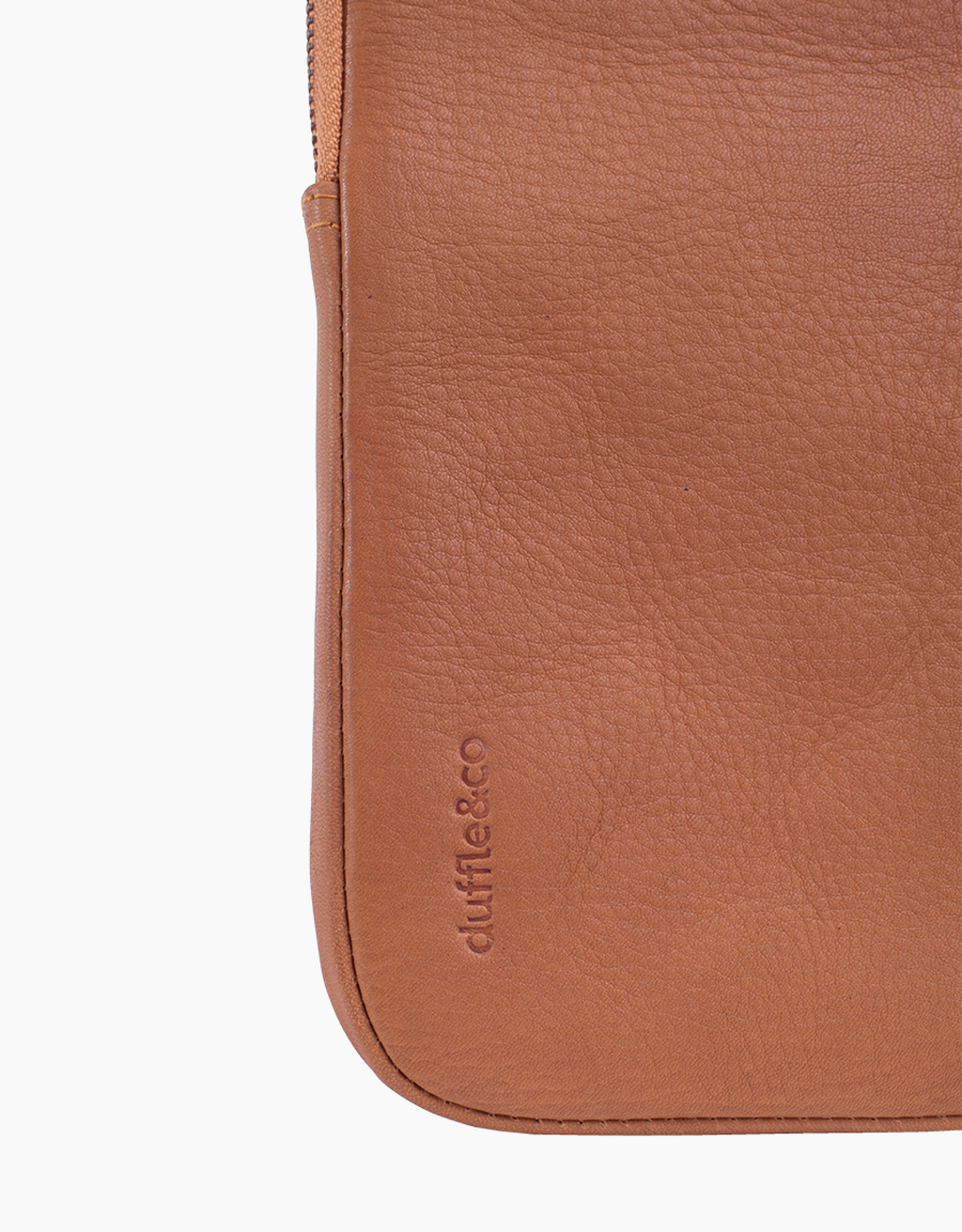 Duffle & Co Blackwell Tan 15 Inch Laptop Sleeve