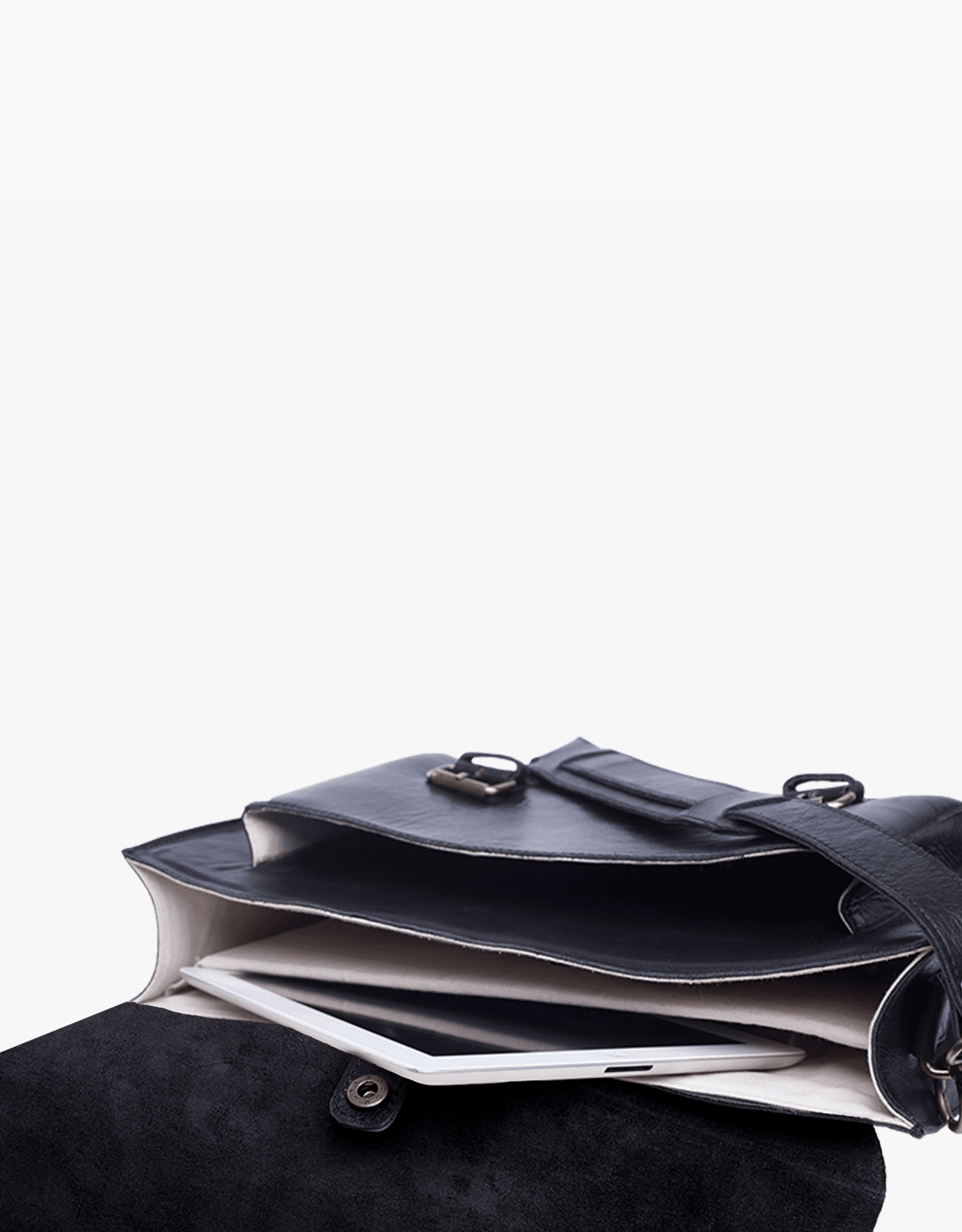 Duffle & Co Daniel Black Satchel