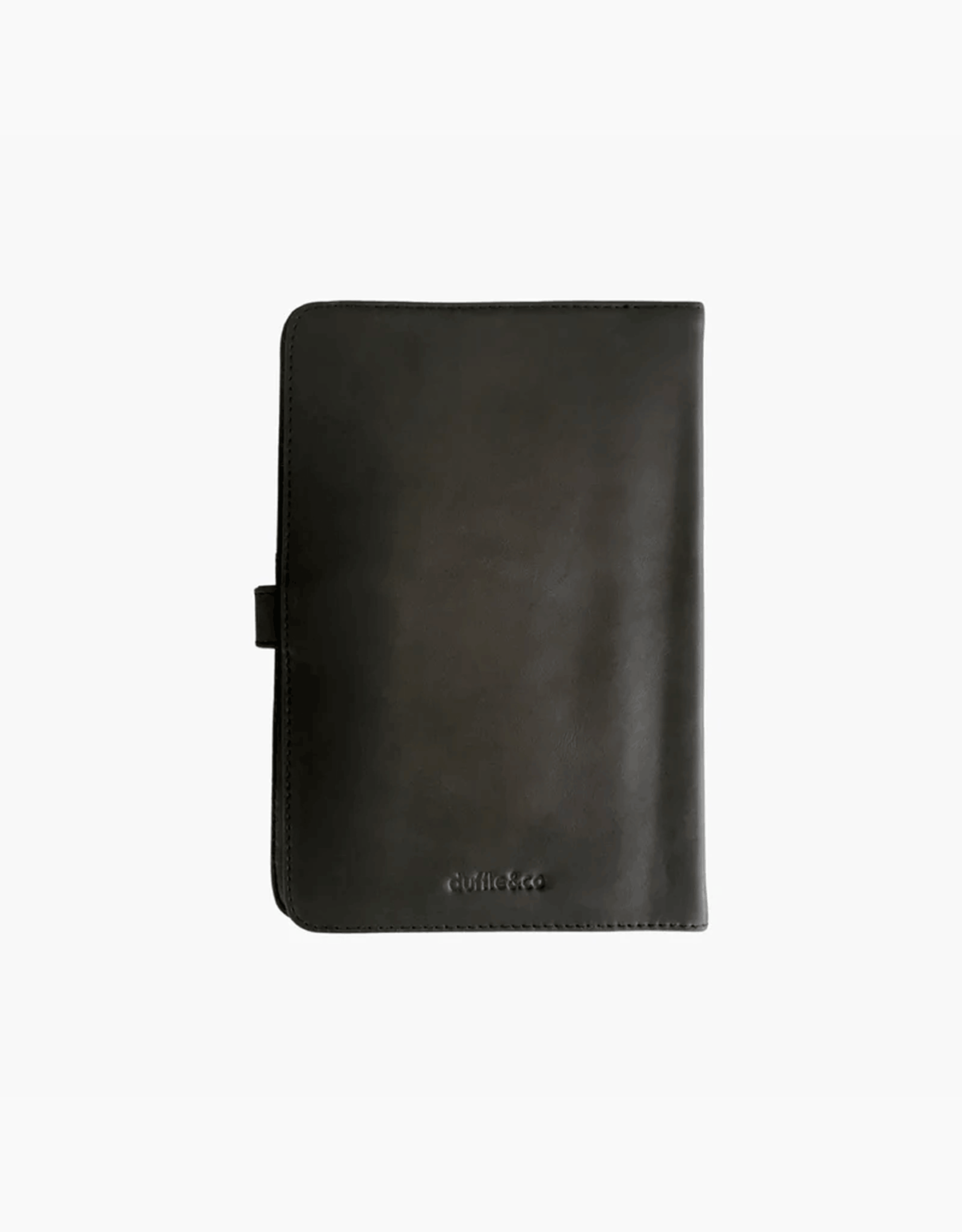Duffle & Co A5 Black Leather Organiser