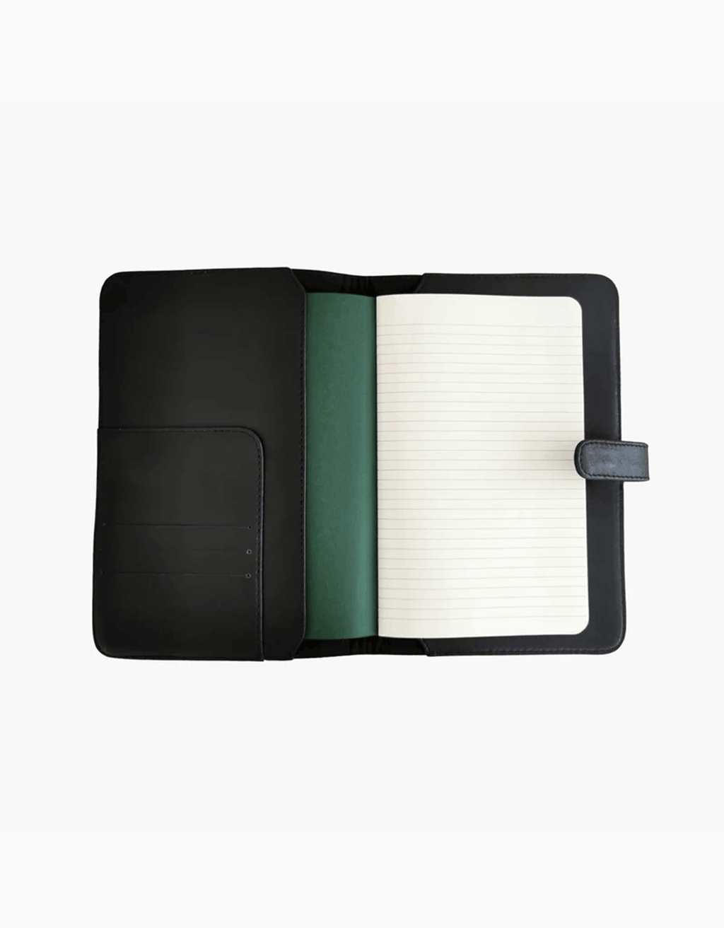 Duffle & Co A5 Black Leather Organiser