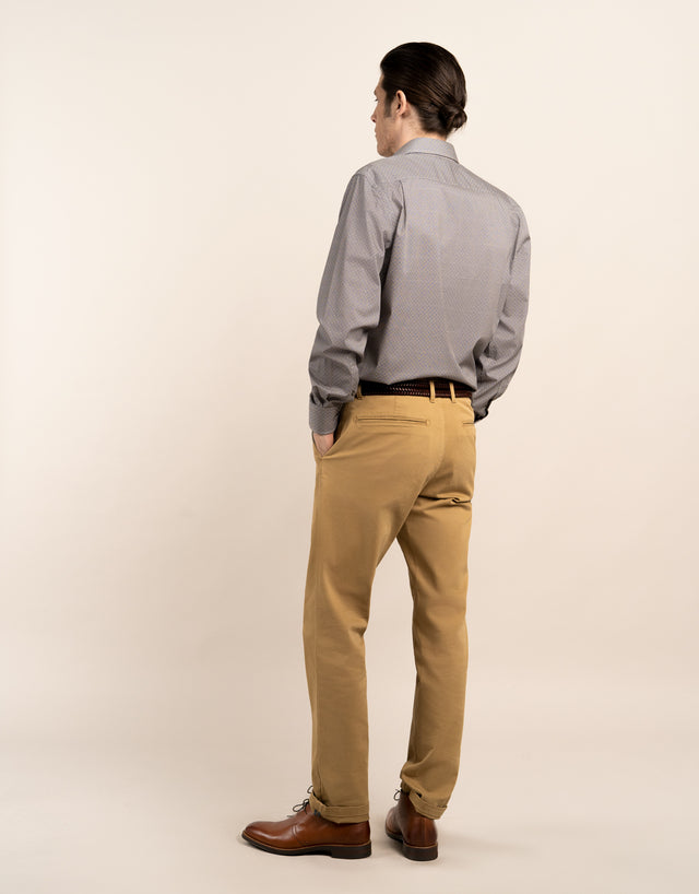 Tyler Brown Textured Chinos