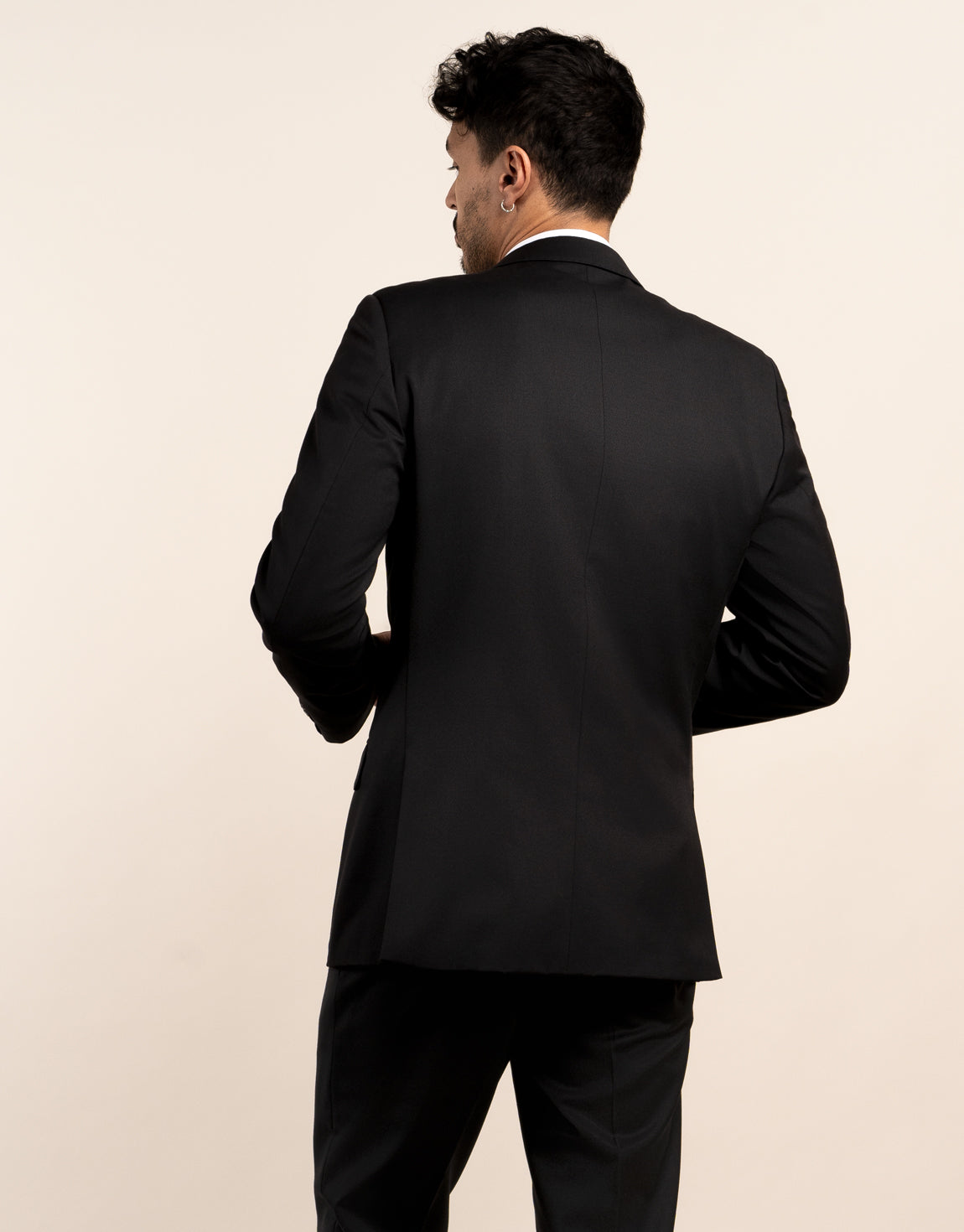 Hire Bogart Black Dinner Suit Jacket