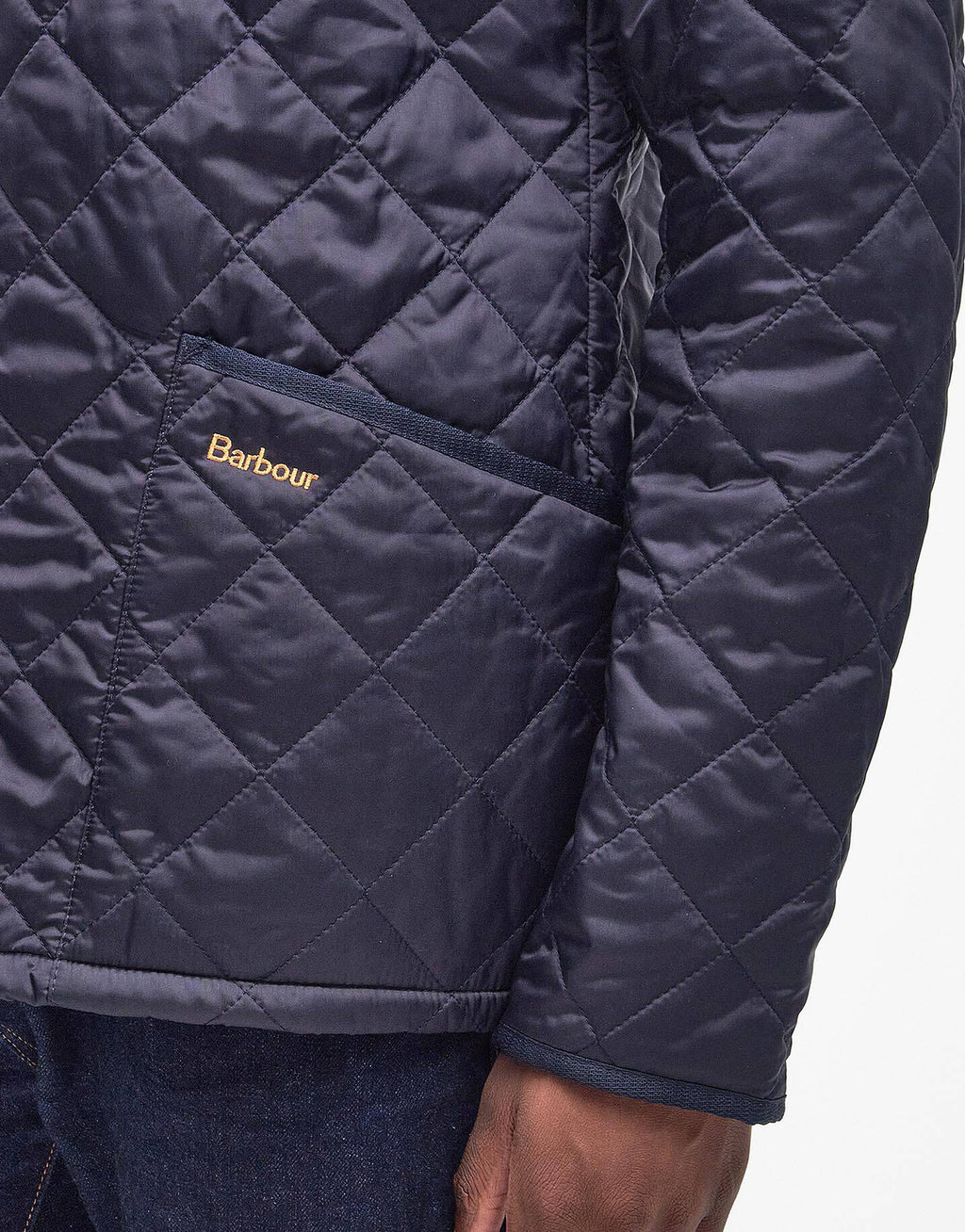 Barbour Heritage Liddesdale Navy Quilted Jacket