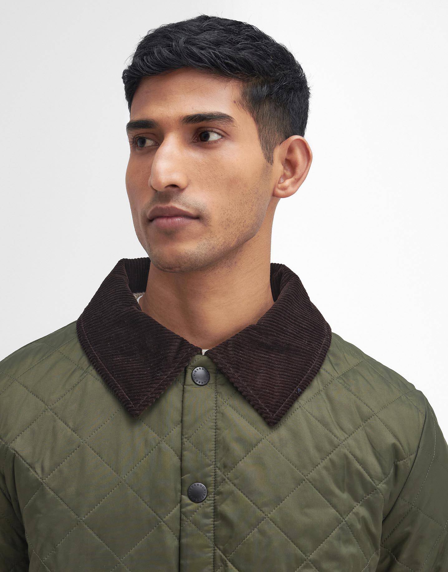 Barbour Heritage Liddesdale Olive Quilted Jacket
