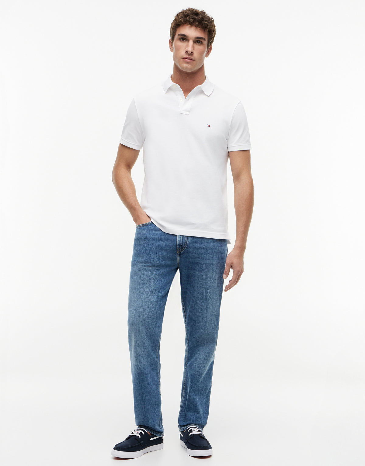 Tommy Hilfiger 1985 Regular White Polo