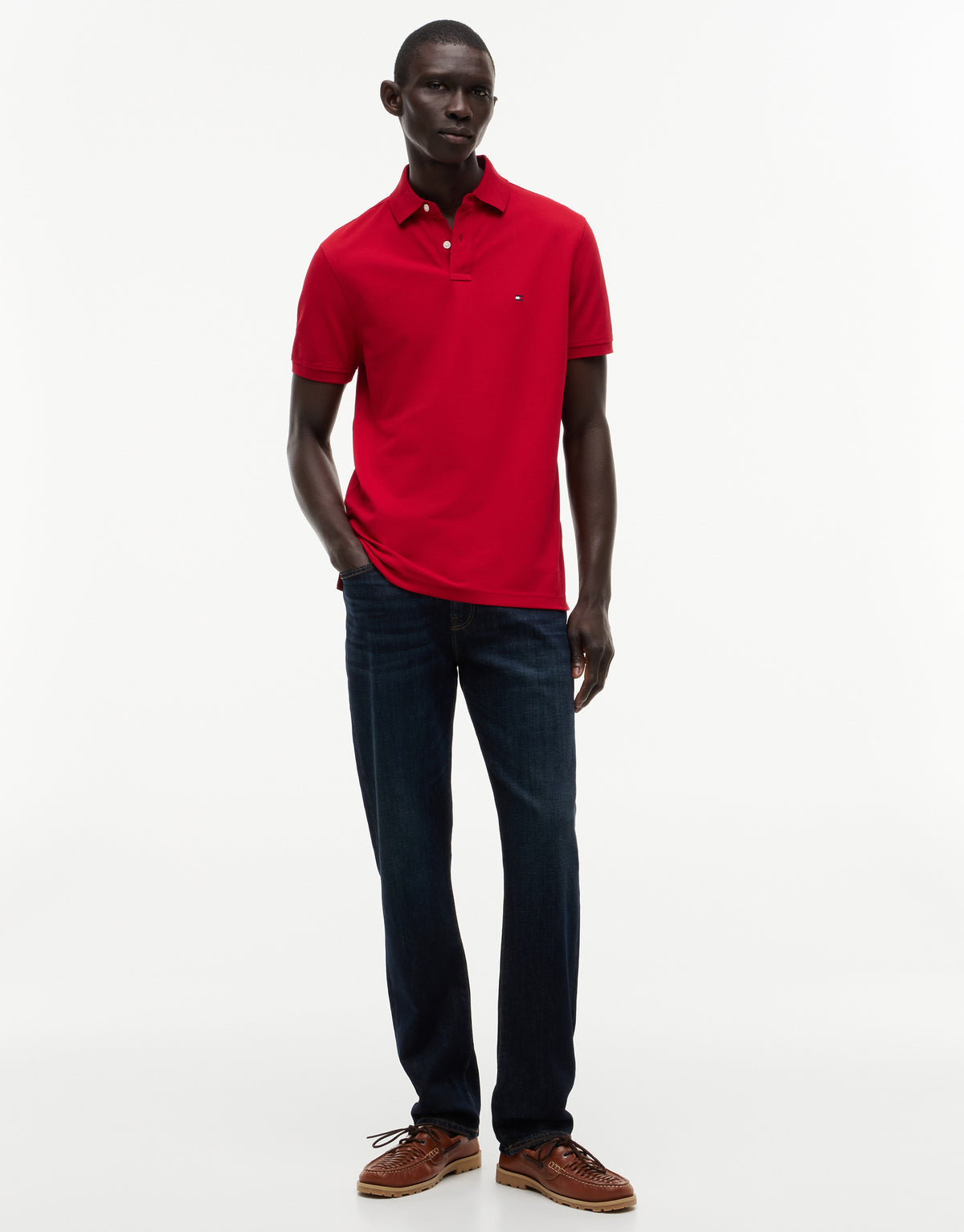 Tommy Hilfiger 1985 Regular Medium Red Polo
