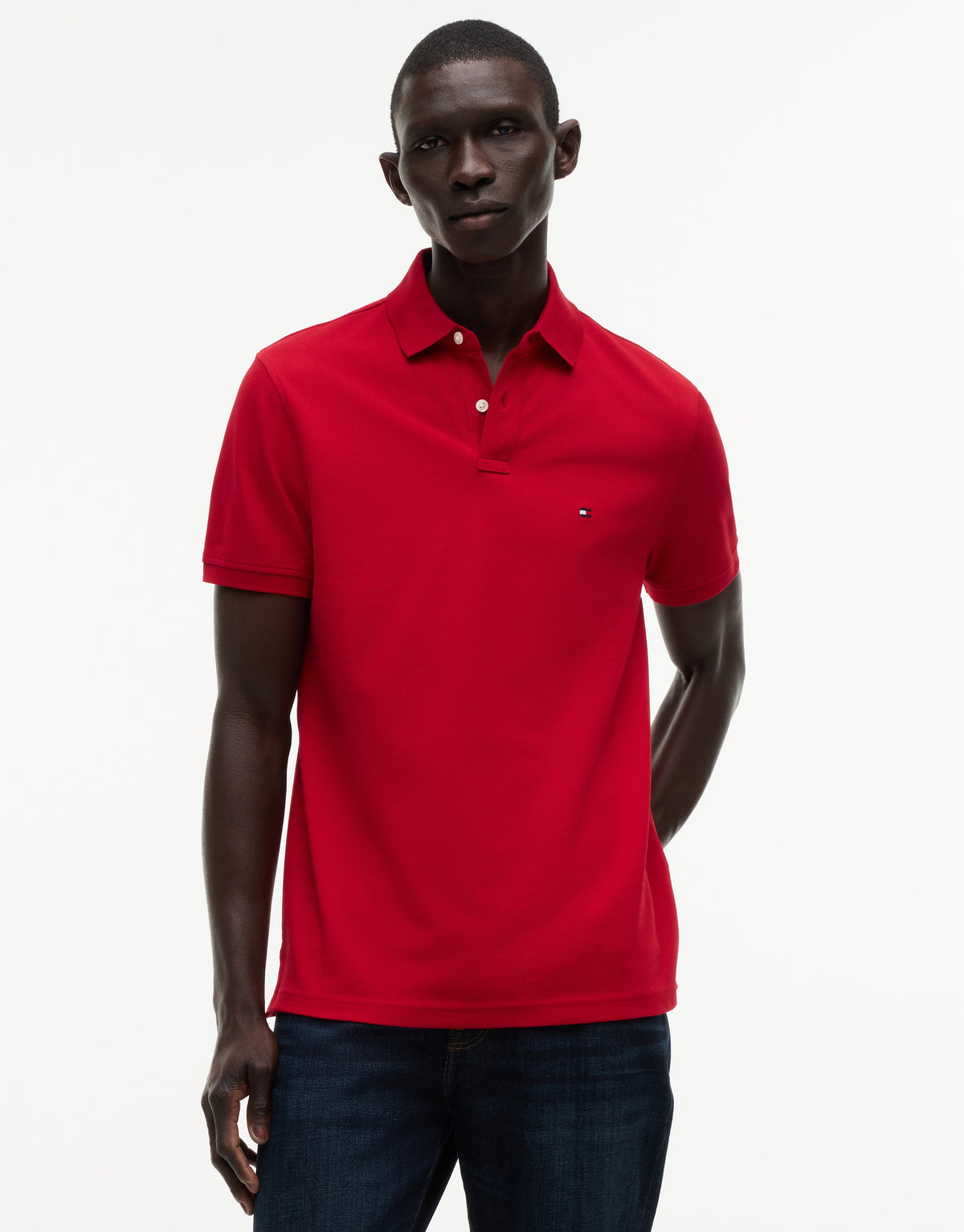 Tommy Hilfiger 1985 Regular Medium Red Polo