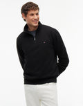Tommy Hilfiger Essential Black Fleece 1/4 Zip