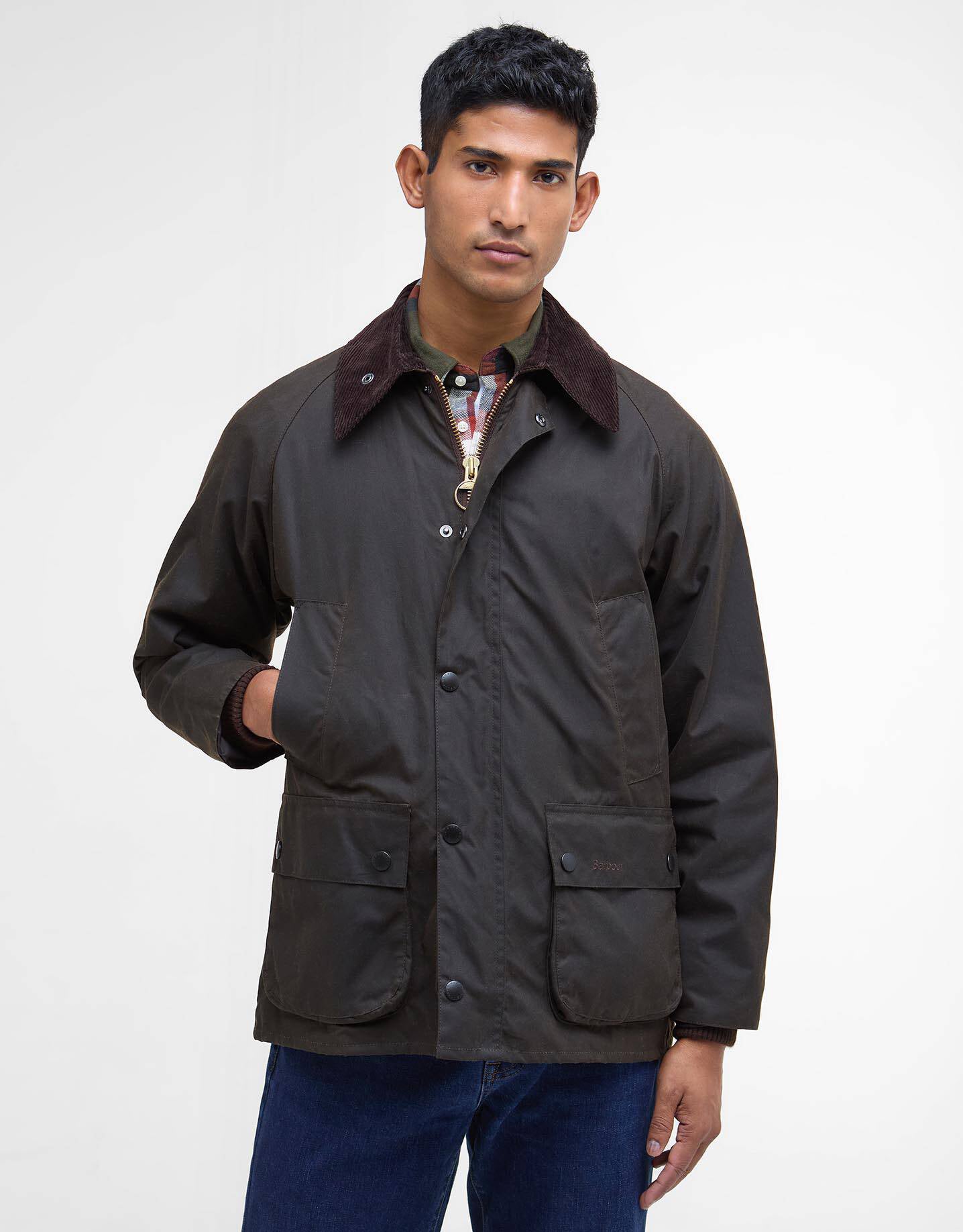 Barbour Classic Bedale Olive Wax Jacket