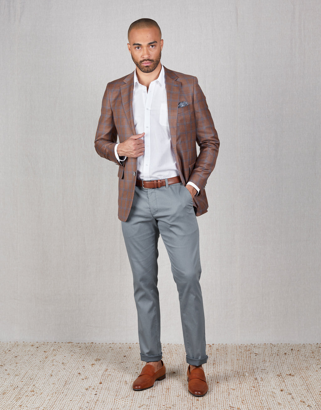 Soho Light Blue Chinos