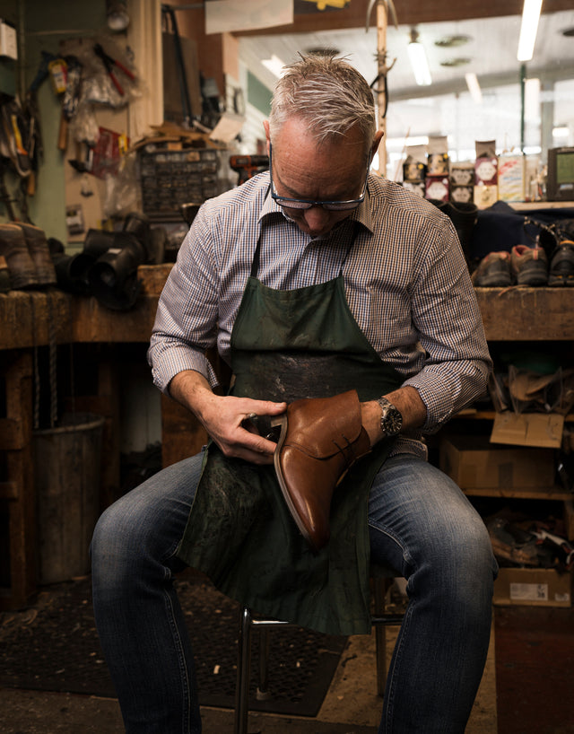 Manipur Antique Brown Chukka Boot