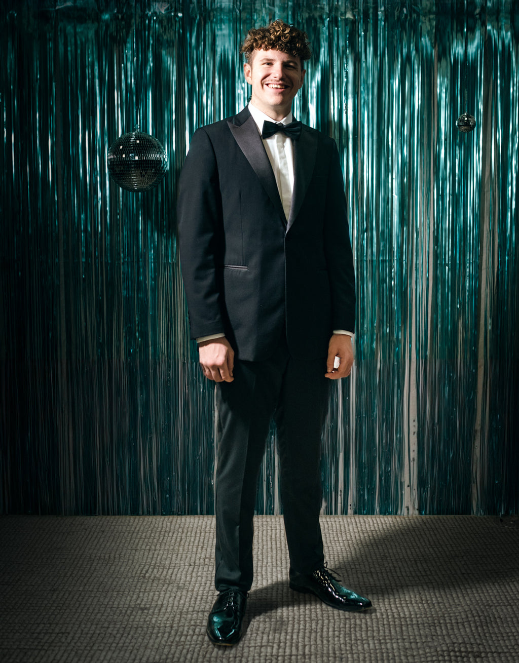 Hire Fairbanks Black Formal Suit Trouser