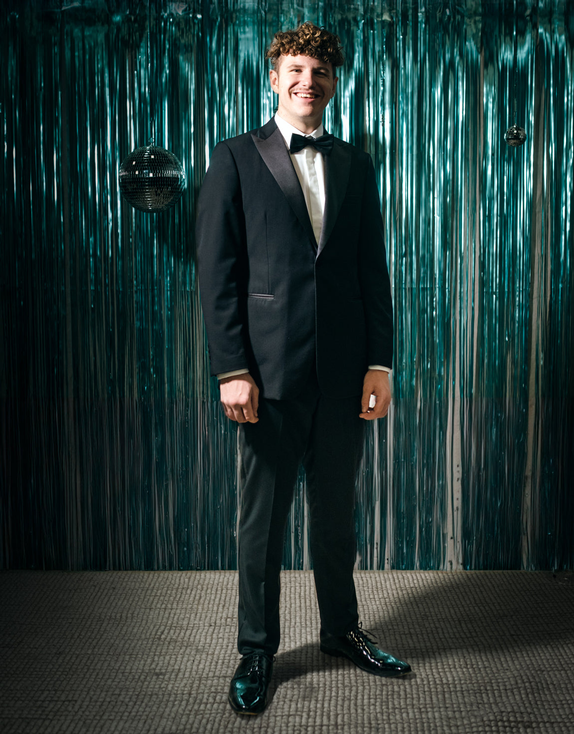 Hire Fairbanks Black Formal Suit Trouser