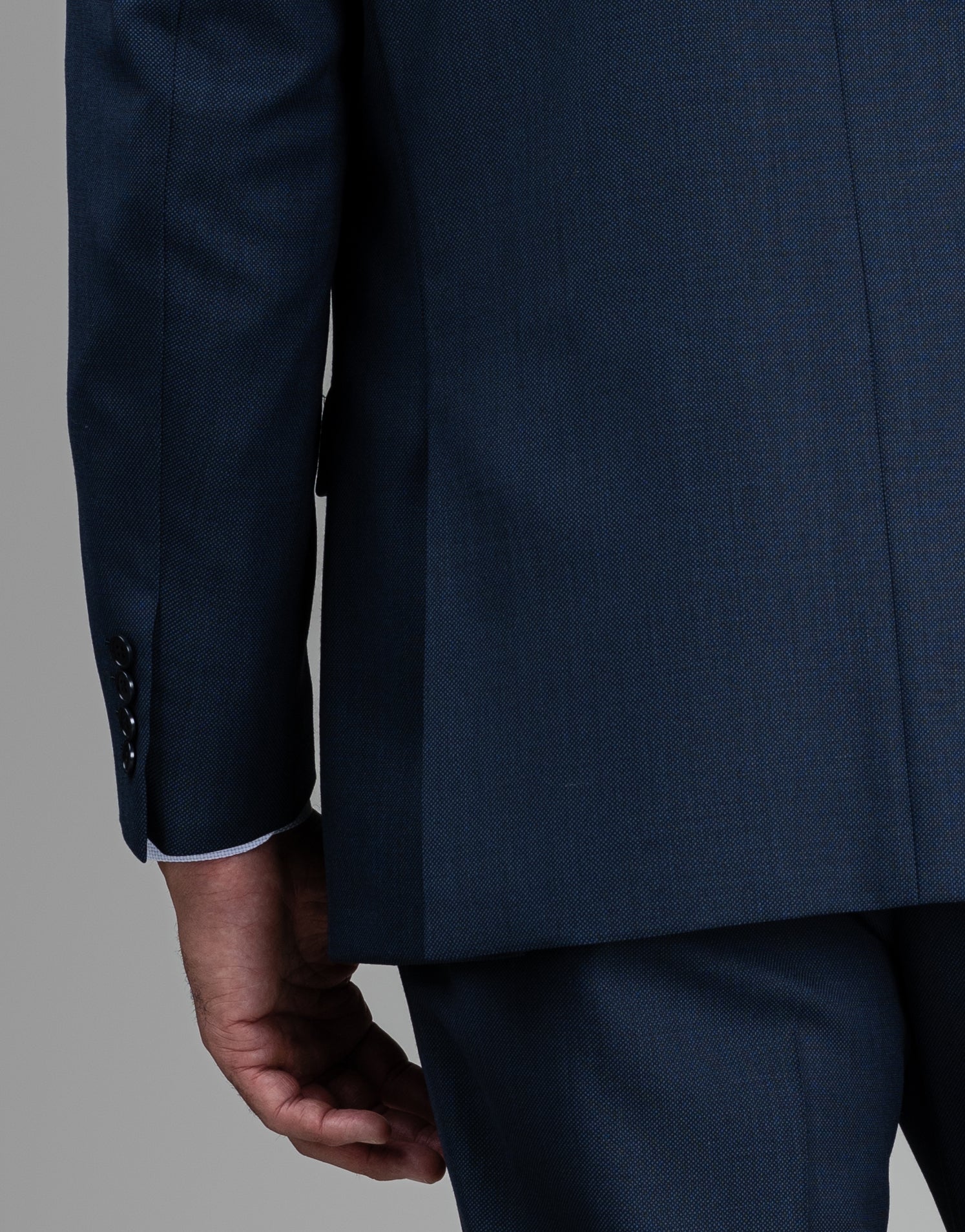Cumbria Navy Birdseye Suit