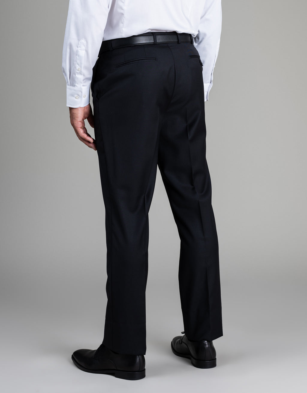 Hollywood Black Twill Suit Trouser