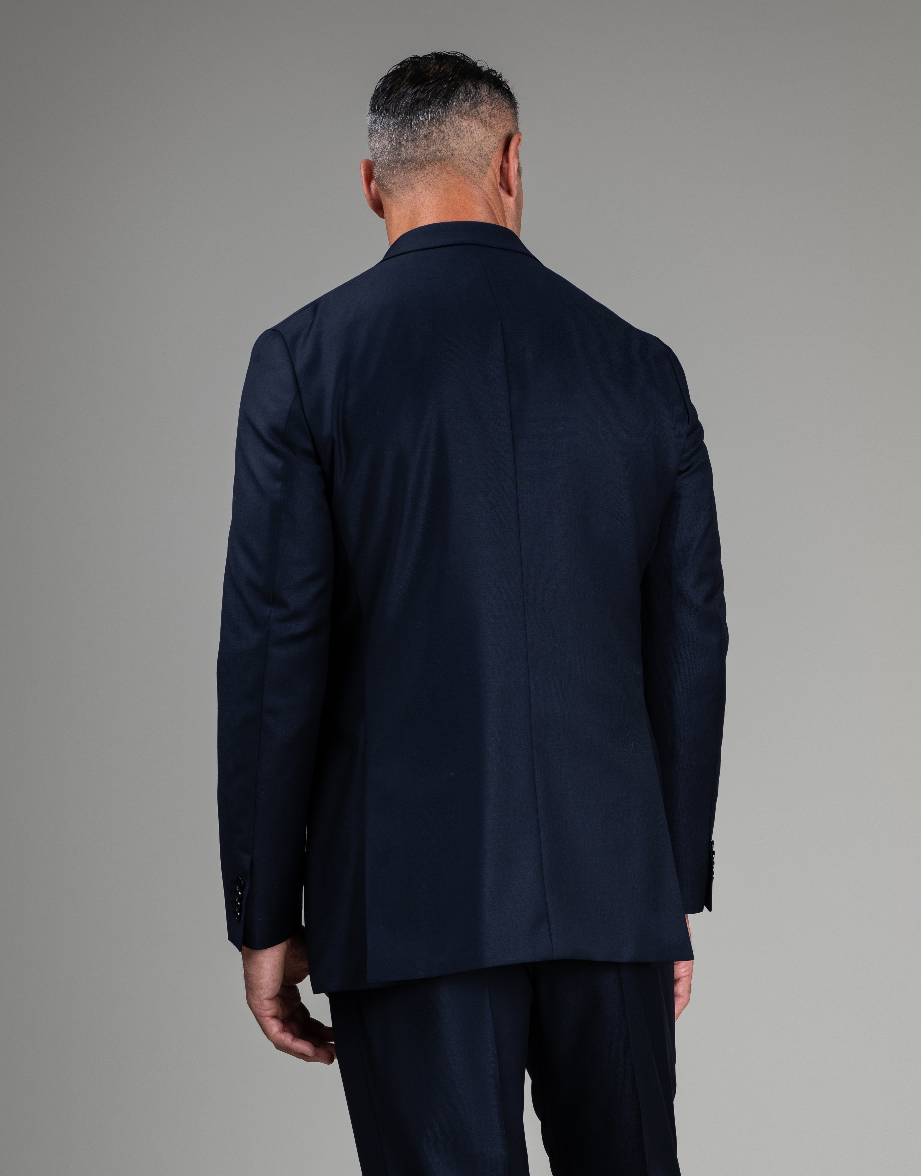 Doppio Navy Twill Suit