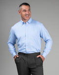 Ohope Blue Oxford Button Down Shirt