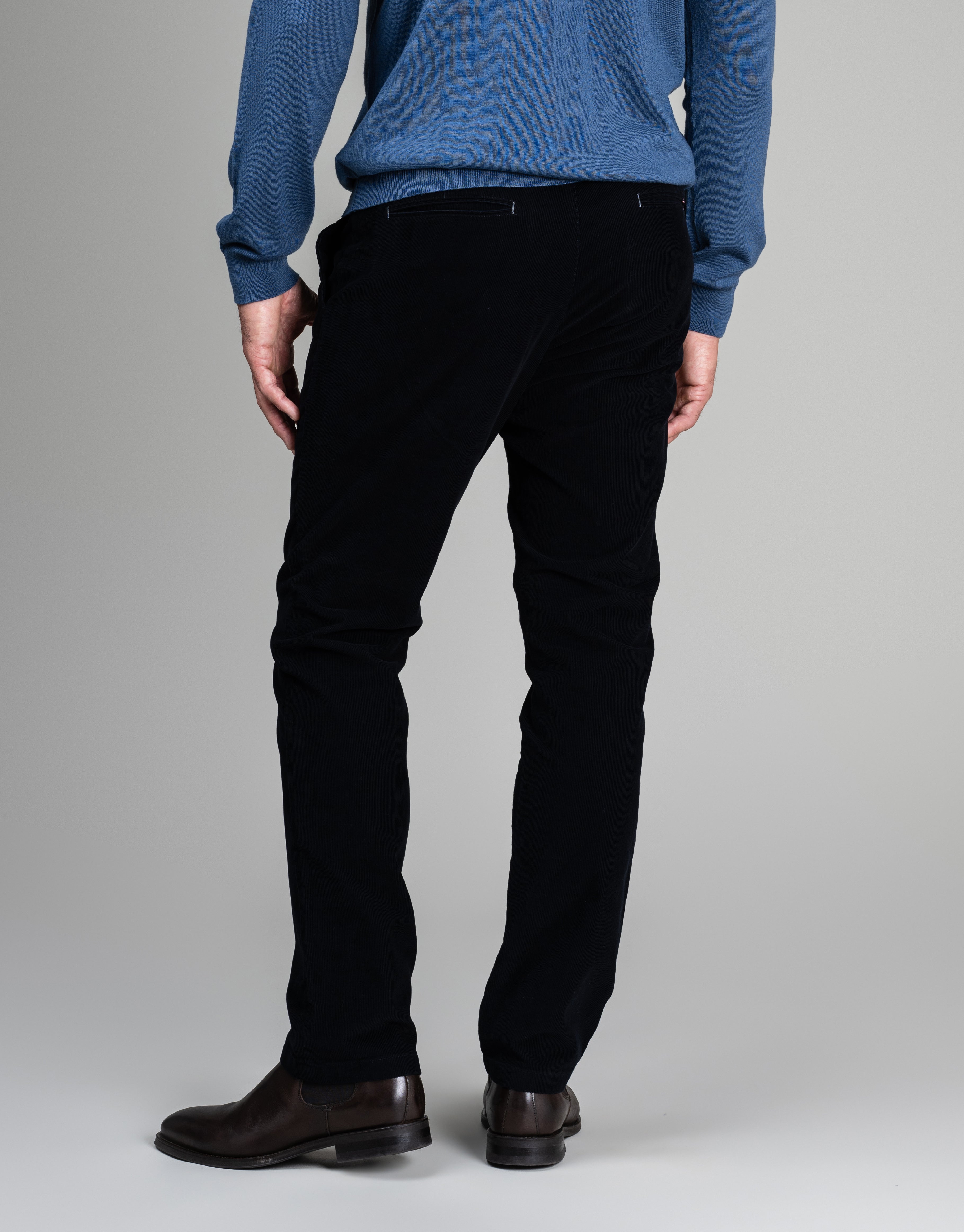 Tyler Navy Corduroy Chino