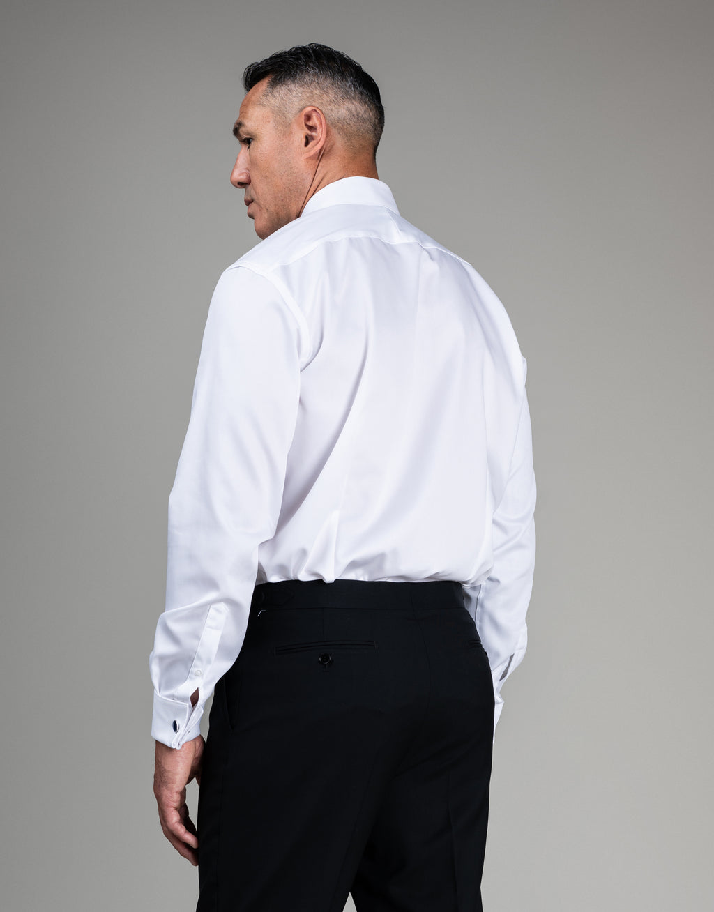 Avonmore White Stud Front Shirt