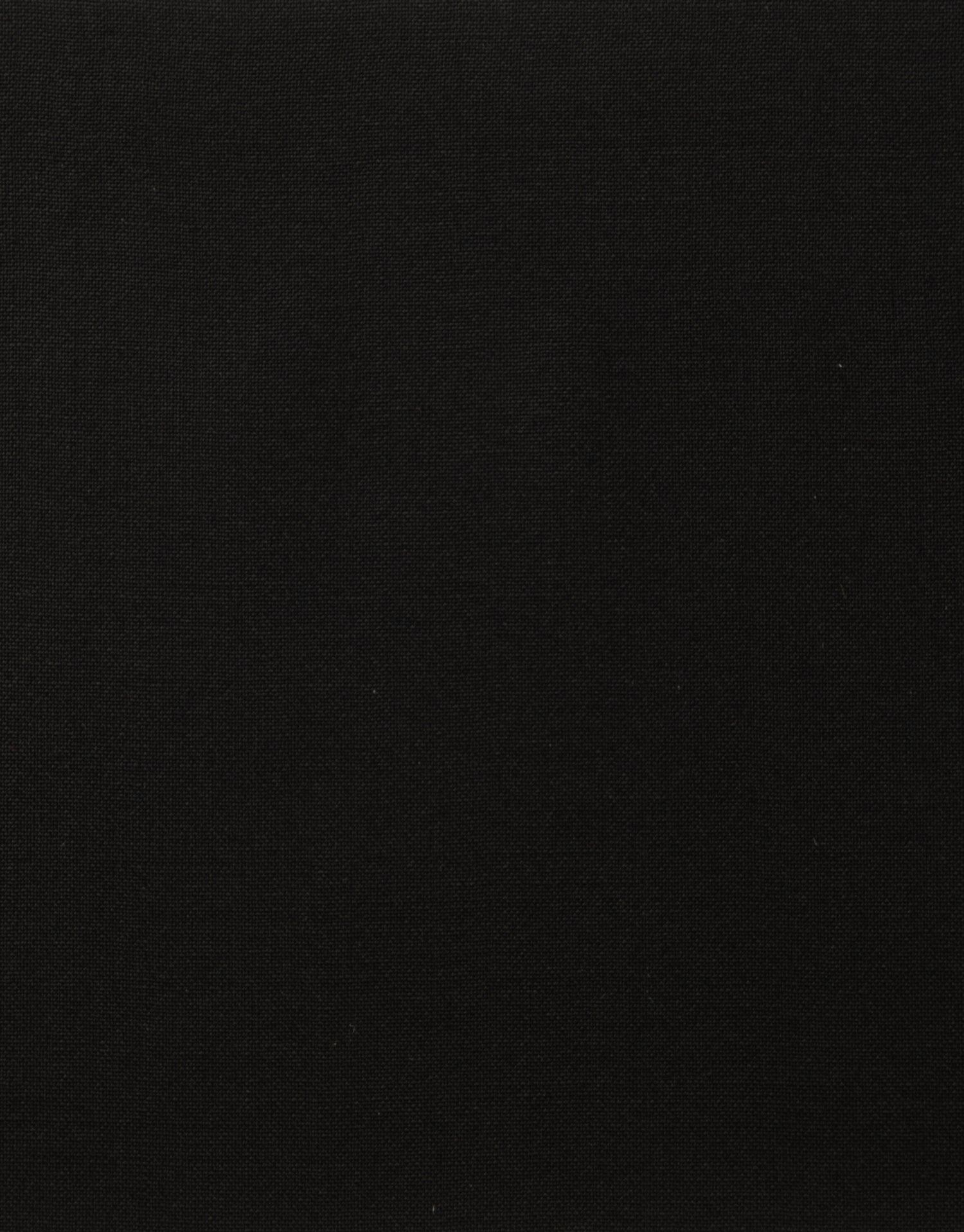London Black Merino Wool Shirt