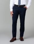 Lotus Navy Twill Suit Trouser