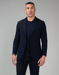 Malta Navy Seersucker Blazer