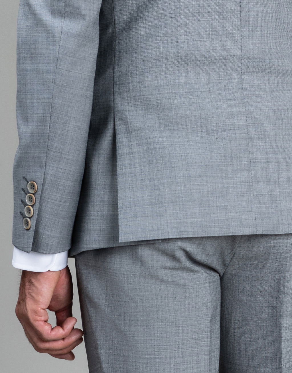 Fresh Light Grey Suit